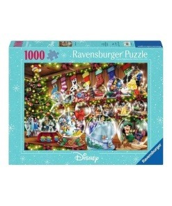 Disney Puzzle Paraíso de bolas de nieve (1000 piezas)