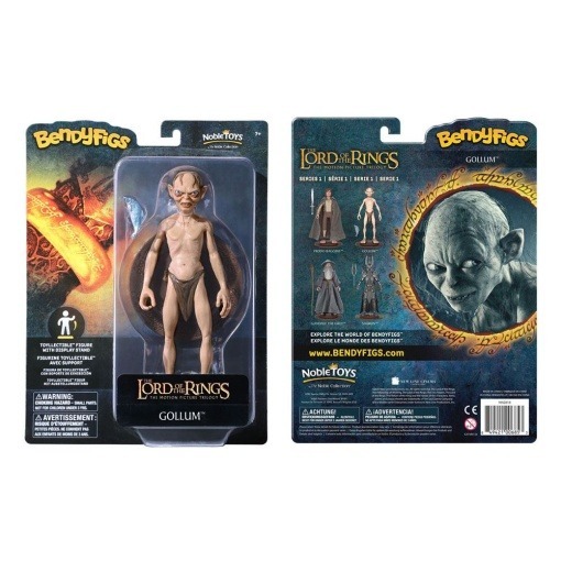 El Señor de los Anillos Figura Maleable Bendyfigs Gollum 19 cm