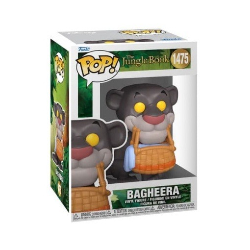 El libro de la selva POP! Disney Vinyl Figura Bagheera w/basket 9 cm