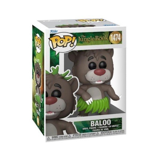 El libro de la selva POP! Disney Vinyl Figura Baloo 9 cm