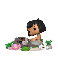 El libro de la selva POP Moments Vinyl Figuras Baloo & Mowgli 11 cm