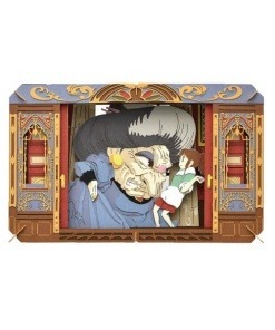 El viaje de Chihiro Paper Model Kit Paper Theater Yubaba