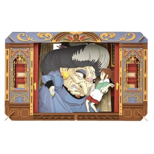 El viaje de Chihiro Paper Model Kit Paper Theater Yubaba