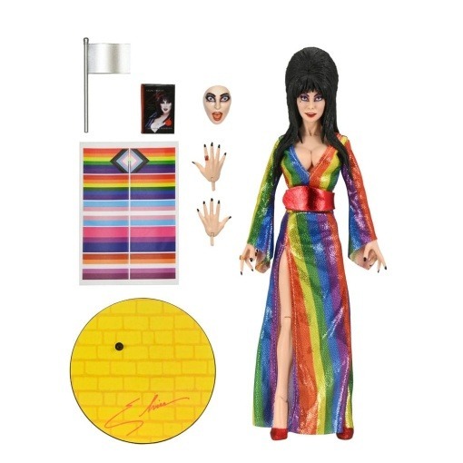 Mistress of the Dark Figura Clothed Over the Rainbow Elvira 20 cm