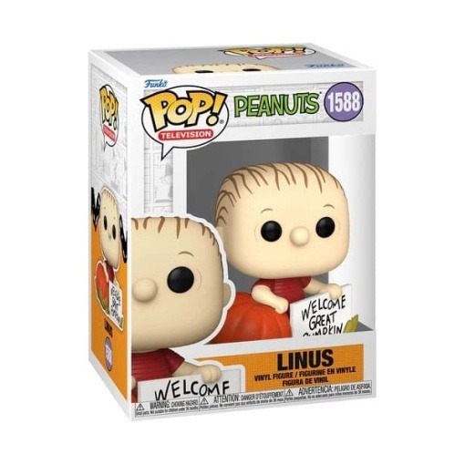 Charlie Brown POP! Movies Vinyl Figura Linus 9 cm