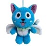 Fairy Tail Peluche & Llavero Happy 10 cm