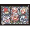 Gake no ue no Ponyo Puzzle Stained Glass Ponyos everywhere (208 piezas)