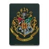 Harry Potter Placa de Chapa Hogwarts Logo 15 x 21 cm