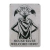 Harry Potter Placa de Chapa House-Elves 15 x 21 cm