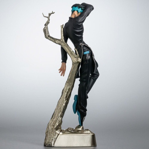 JoJo's Bizarre Adventure Figura Bolígrafo Rohan Kishibe Black Ver. 19 cm