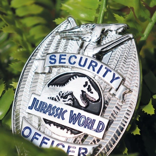 Jurassic World Chapa Limited Edition Replica Security Officer