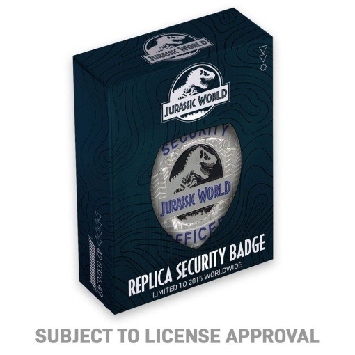 Jurassic World Chapa Limited Edition Replica Security Officer