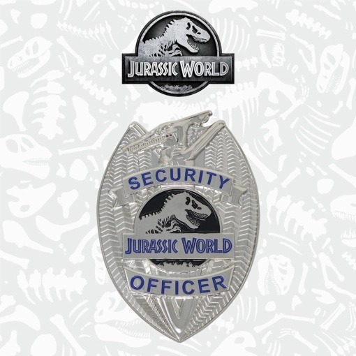 Jurassic World Chapa Limited Edition Replica Security Officer