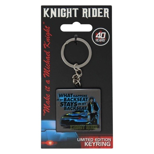 Knight Rider Llavero metálico 40th Anniversary Limited Edition