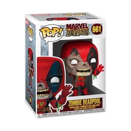 Marvel Figura POP! Vinyl Zombie Deadpool 9 cm