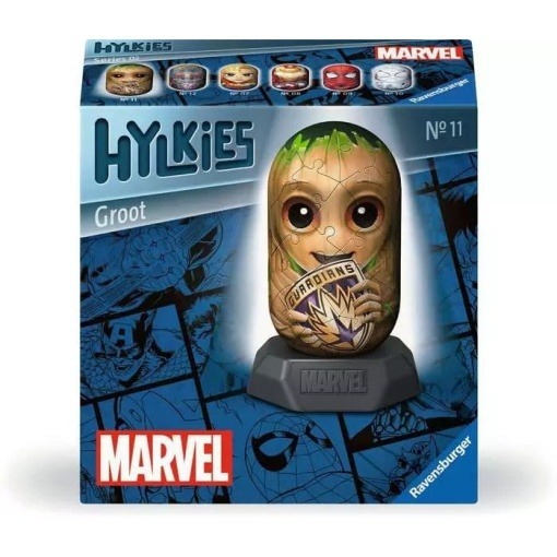 Marvel Puzzle 3D Groot Hylkies (54 piezas)