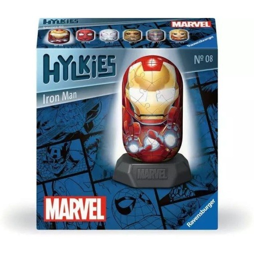 Marvel Puzzle 3D Iron Man Hylkies (54 piezas)