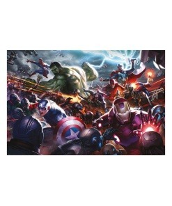 Marvel Set de 4 Pósteres Future Fight Heroes Assult 61 x 91 cm (4)