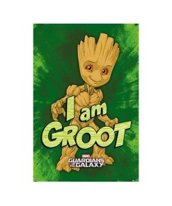 Marvel Set de 4 Pósteres Guardians of the Galaxy I am Groot 61 x 91 cm (4)