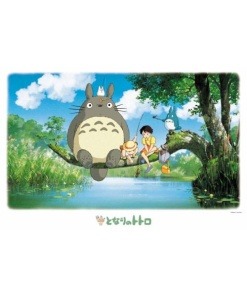 Mi vecino Totoro Puzzle Will Totoro catch a Fish (1000 piezas)