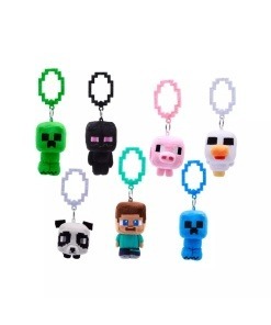 Minecraft Llaveros Peluche 8 cm Series 1 Expositor (18)