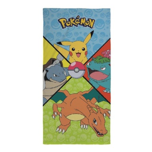 One Piece Premium Toalla Starter Pokemon 70 x 140 cm