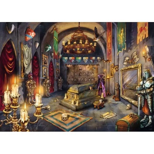 Original Ravensburger Quality Puzzle El castillo del vampiro (1000 piezas)