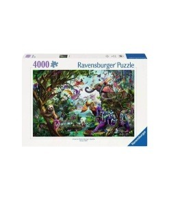 Original Ravensburger Quality Puzzle Los dragones del trópico (4000 piezas)