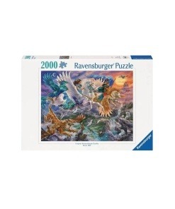 Original Ravensburger Quality Puzzle Por los aires en Pegaso (2000 piezas)
