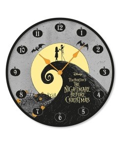 Pesadilla antes de Navidad Reloj de Pared Jack & Sally