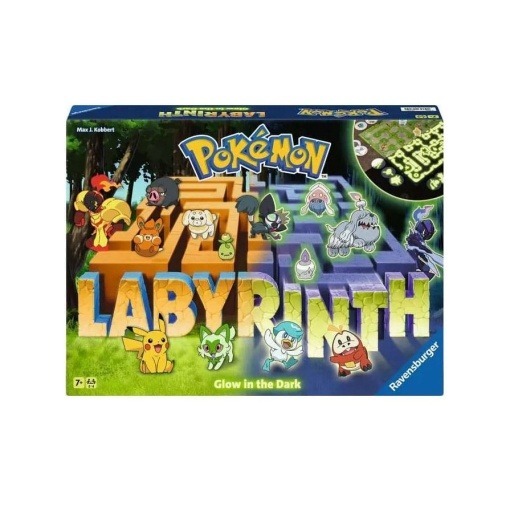 Pokémon Juego de Mesa Labyrinth Glow in the Dark