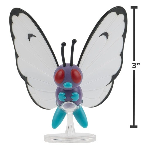 Pokémon Minifigura Battle Figure Butterfree 5 cm