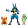 Pokémon Pack de 3 Figuras Battle Figure Set Snivy