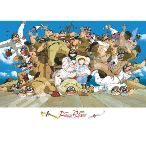 Porco Rosso Puzzle Commemorative Photo (500 piezas)