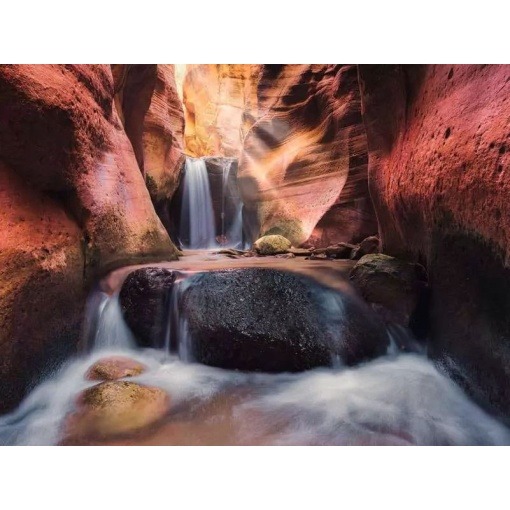 Power of Nature Puzzle La cascada del Cañón Rojo (1500 piezas)