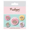 Pusheen Pack 5 Chapas Pusheen Nah