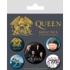 Queen Pack 5 Chapas Classic