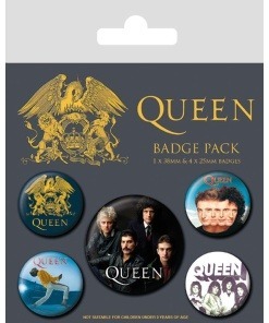 Queen Pack 5 Chapas Classic