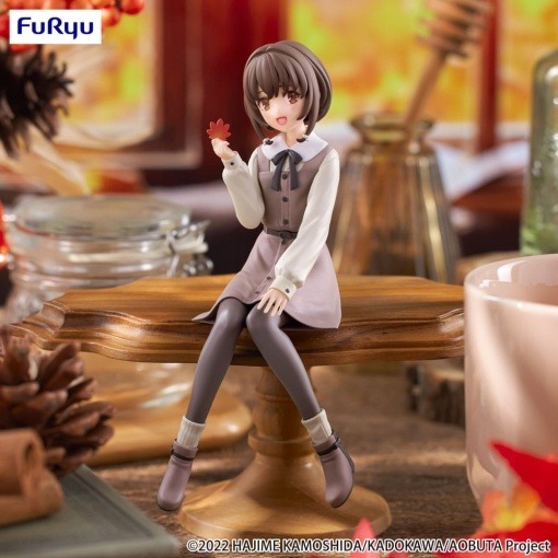 Rascal Does Not Dream Estatua PVC Noodle Stopper Kaede Azusagawa Autumn Outfit Ver. 14 cm