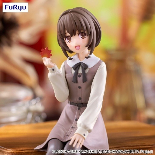 Rascal Does Not Dream Estatua PVC Noodle Stopper Kaede Azusagawa Autumn Outfit Ver. 14 cm