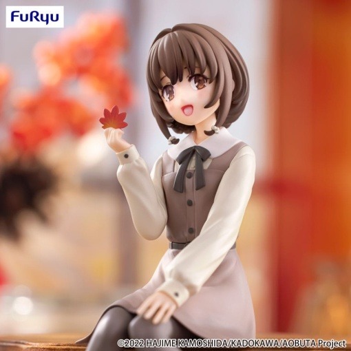 Rascal Does Not Dream Estatua PVC Noodle Stopper Kaede Azusagawa Autumn Outfit Ver. 14 cm