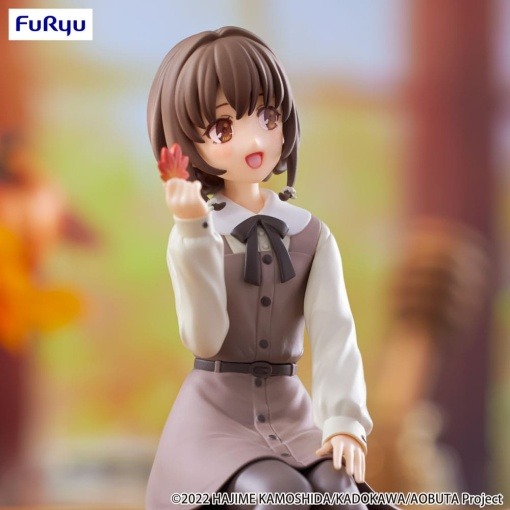 Rascal Does Not Dream Estatua PVC Noodle Stopper Kaede Azusagawa Autumn Outfit Ver. 14 cm