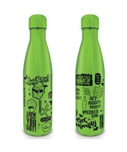 Rick y Morty Botella de Agua Quotes