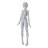 S.H. Figuarts Figura Body-Chan School Life Edition DX Set (Gray Color Ver.) 13 cm