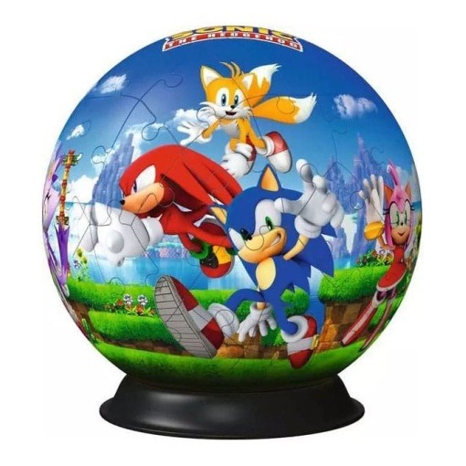 Sonic - The Hedgehog Puzzle 3D Characters Puzzle Ball (72 piezas)