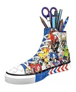 Sonic - The Hedgehog Puzzle 3D Sneaker (108 piezas)