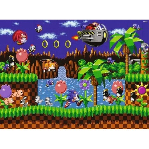 Sonic - The Hedgehog Puzzle Classic Sonic (500 piezas)