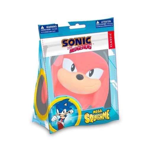 Sonic the Hedgehog Figura Antiestres Mega Squishme Knuckles 15 cm