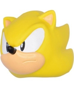 Sonic the Hedgehog Figura Antiestres Mega Squishme Super Sonic 15 cm