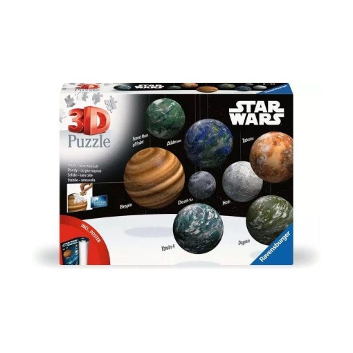 Star Wars Puzzle 3D Planetas de la Galaxia de Star Wars (531 piezas)